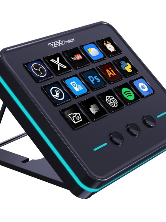 Other - Macro Keypad, Stream Controller Deck Gaming Streaming Shortcut Keyboard, 18 Prog